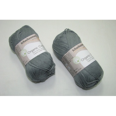 Organic cotton 50g - 92 tmavo šedá