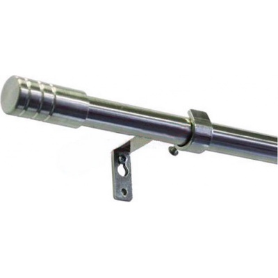 Gardinia Kovová roztažitelná garnýž 120 - 210 cm Válec – Sleviste.cz