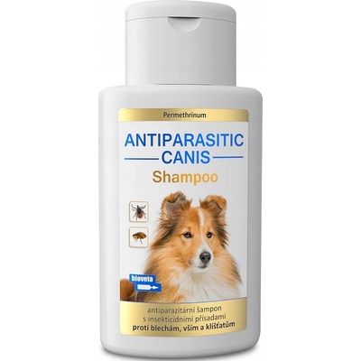 Bioveta Na parazity Antiparazitický antiparazitický šampón Cannis pre psov 200 ml