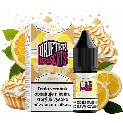 Juice Sauz Drifter Desserts Salt Lemon Tart 10 ml 20 mg