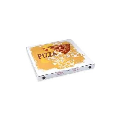 Krabice na pizzu 34 x 34 x 3 cm (100 ks)