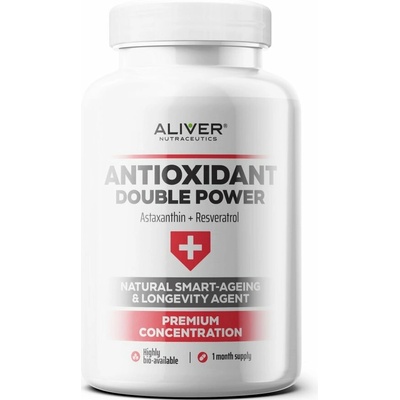 Aliver Antioxidant double power 60 kapsúl