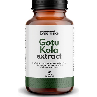 Natural Nutrition Gotu Kola extrakt kapsuly 90 kapsúl