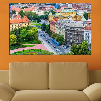 Vivid Home Картини пана Vivid Home от 1 част, Град, Канава, 35x25 см, №0102