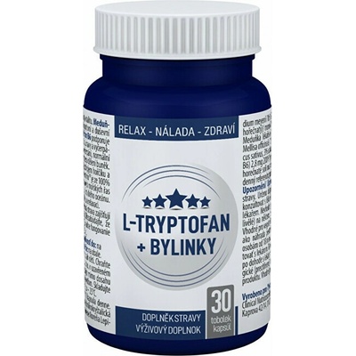 Clinical L-Tryptofán + bylinky 30 kapsúl