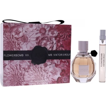 Viktor & Rolf Flowerbomb Подаръчен комплект, Парфюмна вода 50ml +Парфюмна вода 10ml, Жени