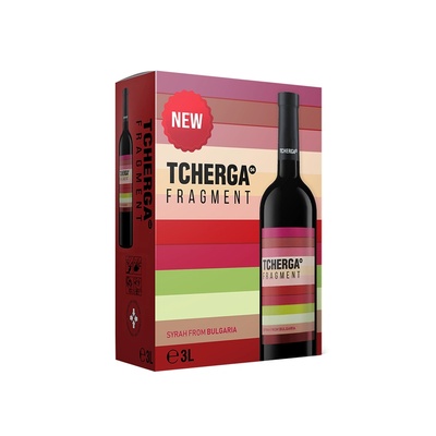 TCHERGA Червено вино Bag-in-Box Tcherga Fragment Сира