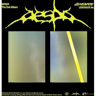 Aespa - LEMONADE - The 2nd Album: LEMONADE A (CD) (8800371256363)