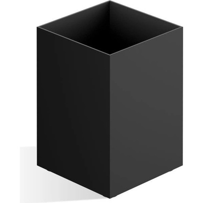 Decor Walther Koupelnová dóza Corner 9 cm černá matná