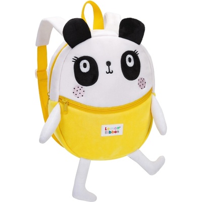 Kstationery Раница за детска градина Kstationery Lemon Ribbon - Panda (13878)