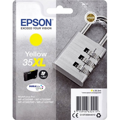 Epson 35XL Yellow - originálny