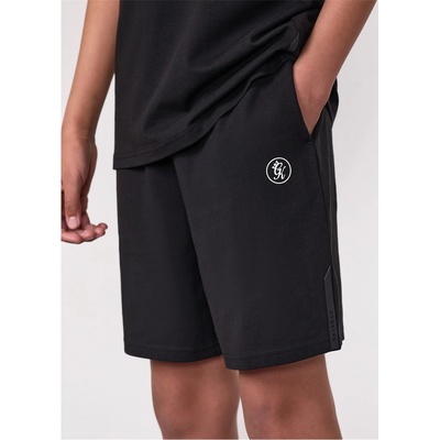 Gym King Поларени къси панталони Gym King Kids' Fleece Jogger Shorts - Black