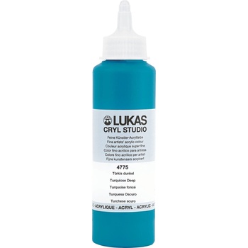 LUKAS Cryl Studio АКРИЛНА боя Turquoise Deep 250 ml 1 бр (47750250)
