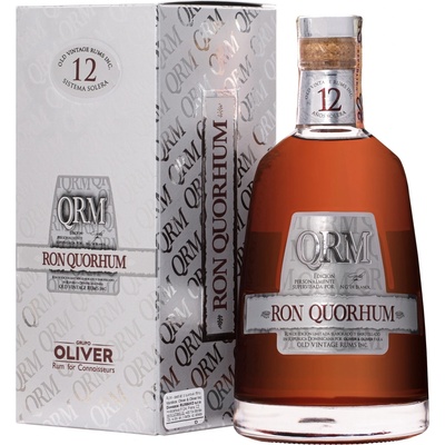 Quorhum Solera Rum 12y 40% 0,7 l (tuba)