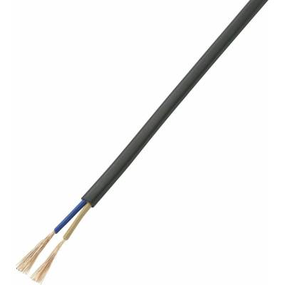 Tru Components 1566995 pripojovací kábel/vodič 2 x 0.75 mm² čierna 20 m