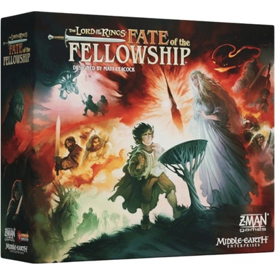 Z-Man Games Настолна игра The Lord of the Rings: Fate of the Fellowship (Pandemic System) - Кооперативна (ZMGPSM0101)