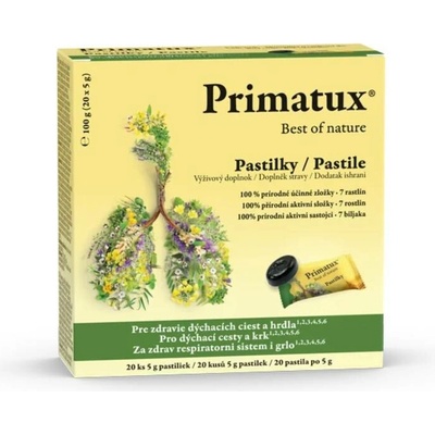 Primatux Pastilky 20 ks