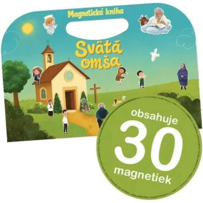 Magnetická kniha - Svätá omša (+ 30 magnetiek)