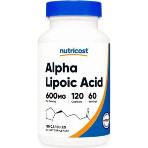 Nutricost Диабет - Алфа-липоева киселина, 300 mg x 120 капсули (71666 (049201) NC)