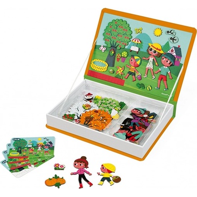 Janod magnetická kniha Roční období – Zboží Mobilmania