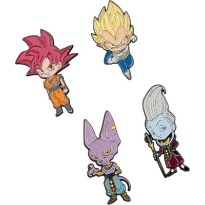 Grupo Erik sada 4 odznaků dragon ball
