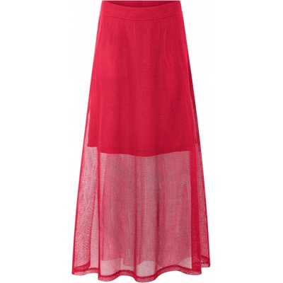 esmara dámská maxi sukně červená – Zboží Mobilmania