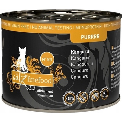 Catz finefood Purr No.107 s klokaním mäsom 200 g