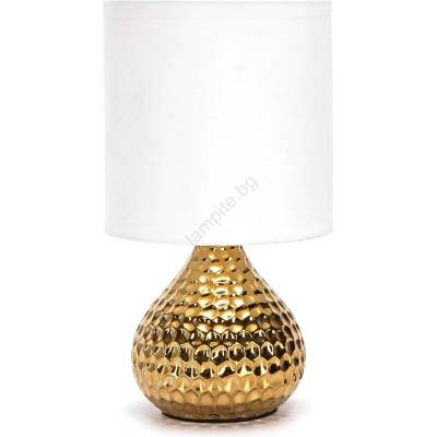 Aigostar - Настолна лампа 1xE14/40W/230V златист (AI0654)
