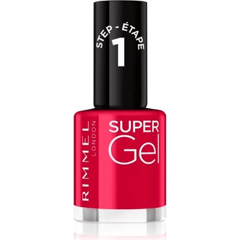 Rimmel Super Gel гел лак за нокти без използване на UV/LED лампа цвят 045 Flamenco Beach 12ml