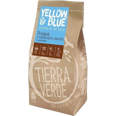 Yellow & Blue prášok z mydlových orechov v Bio kvalite sáčok 500 g