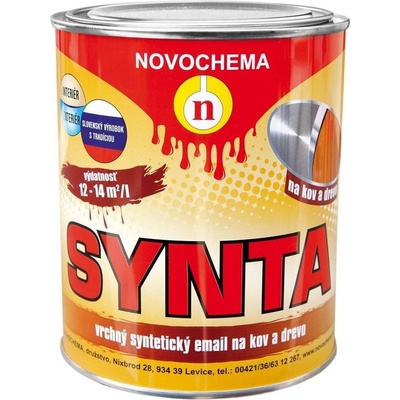 Novochema Synta S 2013 0,75 kg červená rumelková svetlá