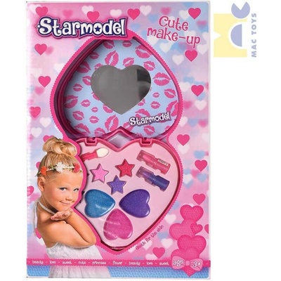 Dětský Make Up dvojité srdíčko set dětské šminky v krabičce