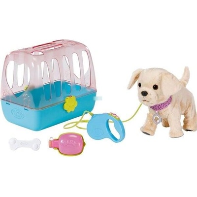 Zapf Creation ZAPF Creation BABY born® Интерактивно кученце Лъки с преносима къщичка (835869)