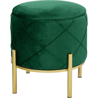 Ak furniture Taburet LIA zelený