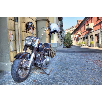 DIMEX ART Флизелинов фототапет голям мотоциклет 375 x 250 см