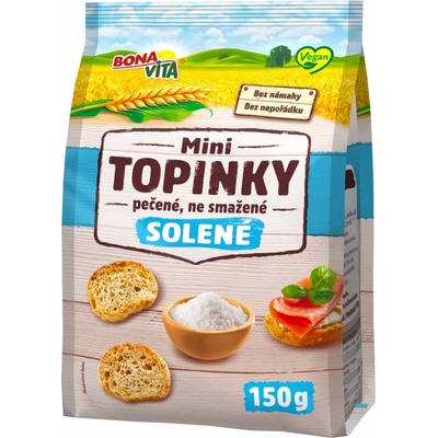 BonaVita Topinky mini solené 150 g – Zboží Dáma BonaVita Topinky mini solené 150 g – Zboží Dáma