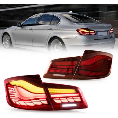 Диодни стопове за BMW F10 sedan (2011-2017) CS M5 look - червени (VD-BW5-0376-11)