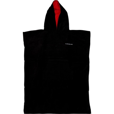 Quiksilver Мъжко пончо за сърф Quiksilver Hoody Towel Surf poncho - Black / Jet Black - размер One Size (050-1602-0111)