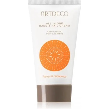 Image 1 of ARTDECO All in One Hand & Nail Cream - Крем за ръце и нокти папая и кедър 75мл