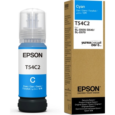 Inkoust Epson T54C2 Cyan - originální