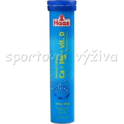Haas Ca+Mg+Vitamín D eff.tabliet 20