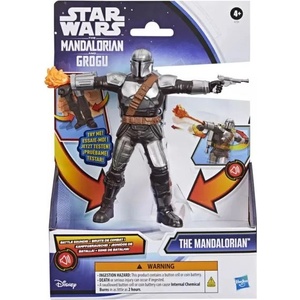 Hasbro Star Wars: Мандалорецът и Грогу - електронна Мандалорска екшън фигура (G3120)