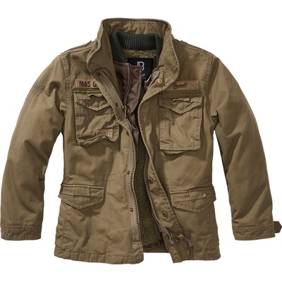 Brandit detská bunda M65 Giant Jacket Olivová