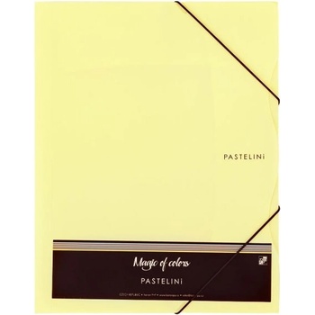 Папка PP с ластик A4 Karton Pastelini Жълт (A4)