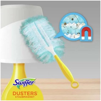 Swiffer Четка за прах къса + 4 резерви, почистващ аксесоар (35364-87879)