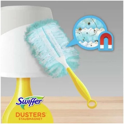 Swiffer Четка за прах къса + 4 резерви, почистващ аксесоар (35364-87879)