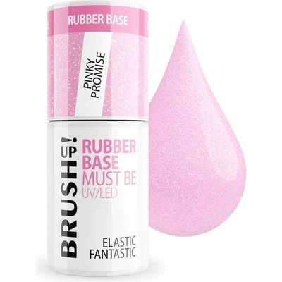 BRUSH UP! Rubber Base Must Be Elastic Fantastic Pinky Promise 5 g