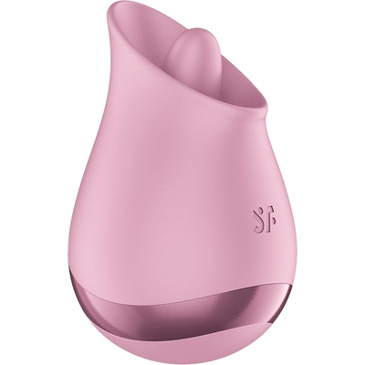 Satisfyer Tongue Player - вибратор за клитор с език - розов