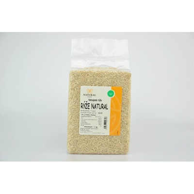 Natural rýže natural neloupaná 1 kg