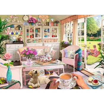 Ravensburger - Puzzle Read: The Tea House 1000 - 1 000 piese
